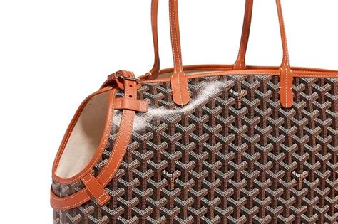 hot goyard dog tooth bag|Goyard 2021 Pet Tote Bag Leather Bone Release .